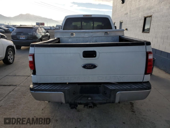2008 Ford Super Duty F-250 SRW XL with VIN 1FTSX21R48EB80790, listed as a Copart auction lot 85696424 with 181,098 mi miles and Salvage Title. Bid and sale history available at carsss.com. Image 6.