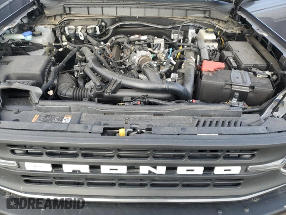 2021 Ford Bronco with VIN 1FMEE5BP4MLB07924, listed as a Copart auction lot 44252445 with 9,645 mi miles and Salvage title. Bid and sale history available at DreamBid. Image 11.