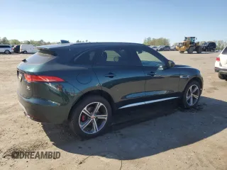 2017 Jaguar F-Pace S with VIN SADCM2BV4HA082587, listed as a Copart auction lot 53728865 with 140,318 mi miles and Salvage Title. Bid and sale history available at DreamBid. Image 3.