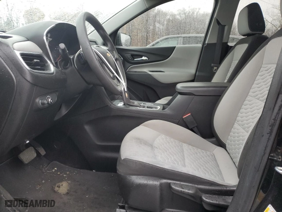 2021 Chevrolet Equinox LS with VIN 2GNAXSEV5M6104407, listed as a Copart auction lot 80270984 with 78,852 mi miles and Salvage Title. Bid and sale history available at carsss.com. Image 7.