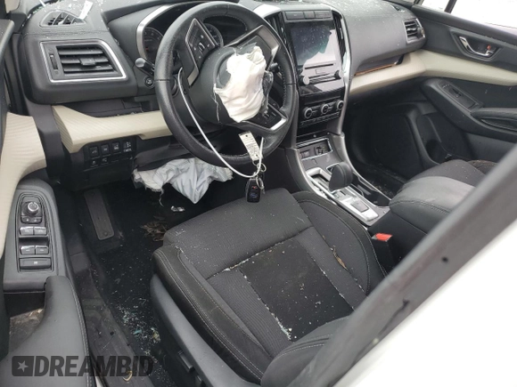 2021 Subaru Ascent Premium with VIN 4S4WMAFD6M3430145, listed as a Copart auction lot 54701475 with 54,195 mi miles and Salvage title. Bid and sale history available at DreamBid. Image 8.
