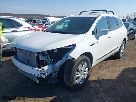 2019 Buick Enclave Essence with VIN 5GAEVAKW5KJ302235, listed as a IAAI auction lot 41670142 with 105,177 mi miles. Bid and sale history available at carsss.com. Image 20.