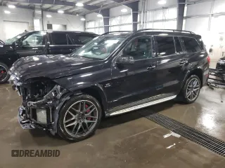 2018 Mercedes-Benz GLS with VIN 4JGDF7FE1JB048135, listed as a Copart auction lot 69287174 with 42,975 mi miles and Salvage Title. Bid and sale history available at carsss.com. Image 1.