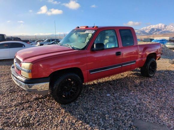 2003 Chevrolet Silverado 1500 LS with VIN 2GCEK19T331347270, listed as a Copart auction lot 87765025 with 232,601 mi miles and Salvage Title. Bid and sale history available at carsss.com. Image 1.