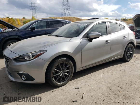 2015 Mazda 3 S Grand Touring with VIN JM1BM1M31F1255508, listed as a Copart auction lot 76709944 with 65,312 mi miles and Clean Title. Bid and sale history available at DreamBid. Image 1.