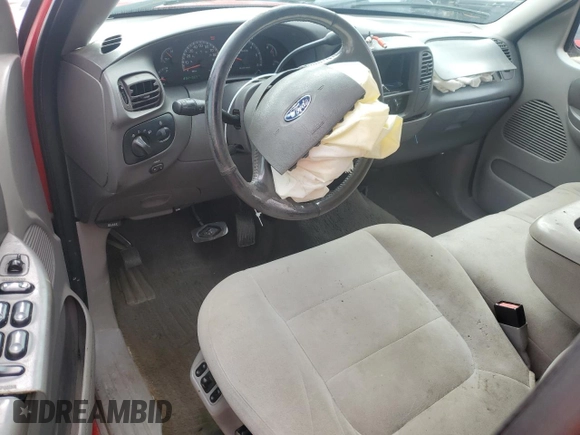 2003 Ford F-150 XLT with VIN 1FTRW07663KA45405, listed as a Copart auction lot 73388854 with 282,406 mi miles and Salvage Title. Bid and sale history available at carsss.com. Image 8.