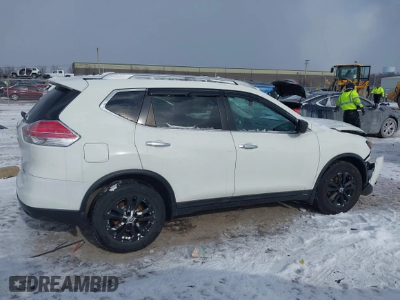 2016 Nissan Rogue SV with VIN 5N1AT2MT9GC780340, listed as a IAAI auction lot 41317932 with 127,873 mi miles and . Bid and sale history available at DreamBid. Image 13.