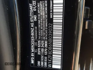 2022 Mercedes-Benz E-Class E 350 with VIN W1KZF8DB6NB039032, listed as a Copart auction lot 36346453 with 5,364 mi miles. Bid and sale history available at carsss.com. Image 14.