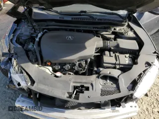 2018 Acura TLX Technology with VIN 19UUB2F56JA012371, listed as a Copart auction lot 46731045 with 76,569 mi miles and Salvage title. Bid and sale history available at DreamBid. Image 12.