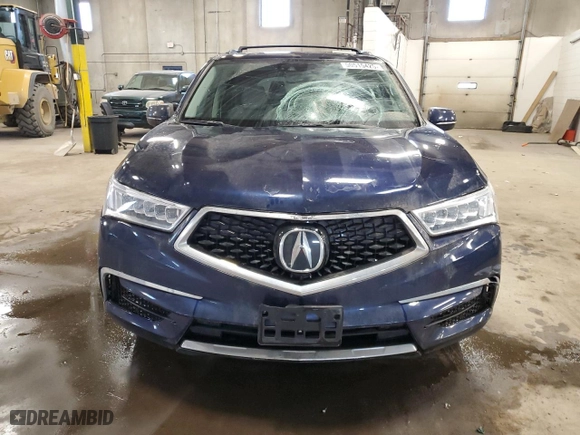2017 Acura MDX w/Technology Pkg with VIN 5FRYD4H58HB007899, listed as a Copart auction lot 50515425 with 62,463 mi miles and Salvage Title. Bid and sale history available at carsss.com. Image 5.