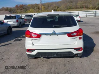 2018 Mitsubishi Outlander Sport ES 2.0 with VIN JA4AR3AU1JZ018060, listed as a IAAI auction lot 40712329 with 118,852 mi miles. Bid and sale history available at carsss.com. Image 16.