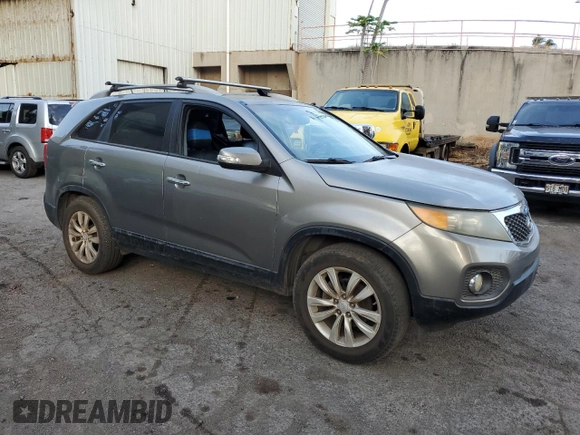 2011 Kia Sorento EX with VIN 5XYKU4A29BG022757, listed as a Copart auction lot 56563724 with 113,211 mi miles and Clean Title. Bid and sale history available at carsss.com. Image 4.