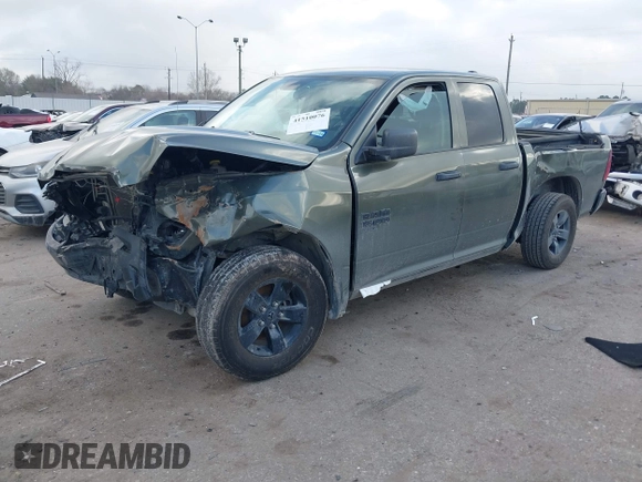 2021 Ram 1500 Tradesman with VIN 1C6RR6FG4MS569116, listed as a IAAI auction lot 41510076 with 80,168 mi miles and . Bid and sale history available at DreamBid. Image 17.