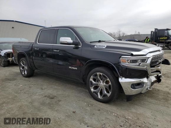 2020 Ram 1500 Limited with VIN 1C6SRFHT1LN387687, listed as a Copart auction lot 42228485 with 63,874 mi miles and Salvage Title. Bid and sale history available at carsss.com. Image 4.