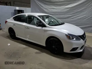 2018 Nissan Sentra SV z VIN 3N1AB7AP1JY337953, wystawiony jako Copart lot #50605925 z przebiegiem 79 252 mil mil oraz Szkoda całkowita • Salvage title. Historia ofert i sprzedaży dostępna na DreamBid. Obrazek 4.