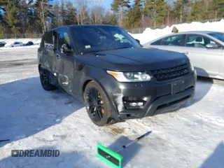 2016 Land Rover Range Rover Sport V6 Diesel HSE with VIN SALWR2KF6GA656035, listed as a IAAI auction lot 41579216 with 94,822 mi miles. Bid and sale history available at carsss.com. Image 1.