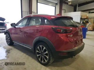 2019 Mazda CX-3 Grand Touring with VIN JM1DKFD70K0451020, listed as a Copart auction lot 45999475 with 48,725 mi miles and Salvage Title. Bid and sale history available at carsss.com. Image 2.