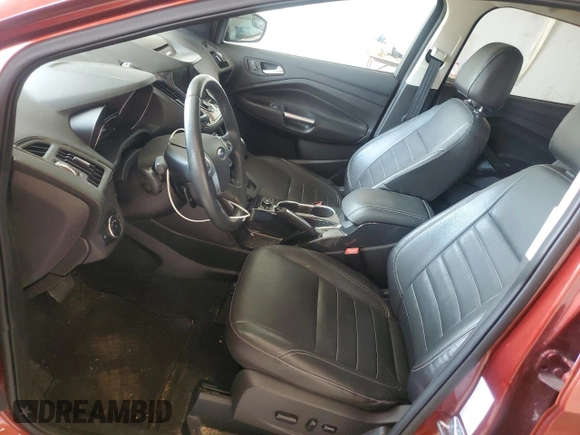 2015 Ford Escape Titanium with VIN 1FMCU0JX1FUB02997, listed as a Copart auction lot 63851825 with 132,778 mi miles and Clean title. Bid and sale history available at DreamBid. Image 7.