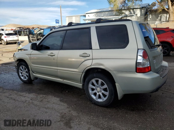 2006 Subaru Forester 2.5 X w/Premium Pkg with VIN JF1SG65606H742497, listed as a Copart auction lot 78852054 with 0 mi miles and Salvage Title. Bid and sale history available at carsss.com. Image 2.