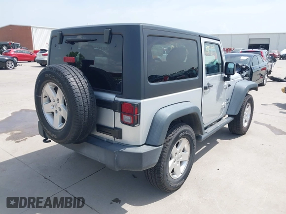 2012 Jeep Wrangler Sport с VIN 1C4AJWAG0CL273233, выставлен на аукционе IAAI как лот 42604894 с пробегом 119 103 миль миль и . История ставок и продаж доступна на DreamBid. Изображение 4.