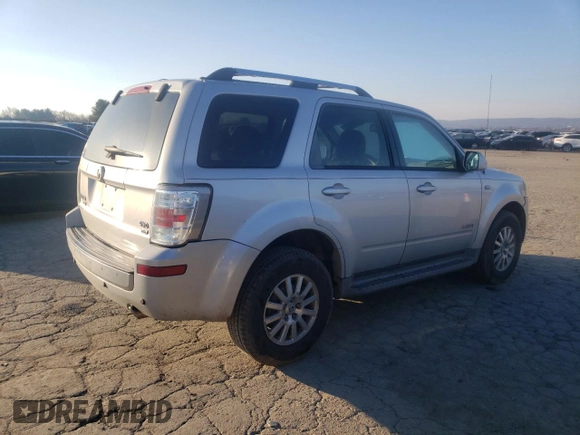 2008 Mercury Mariner Premier z VIN 4M2CU97108KJ43593, wystawiony jako Copart lot #62006105 z przebiegiem 124 233 mil mil oraz Szkoda całkowita • Salvage title. Historia ofert i sprzedaży dostępna na DreamBid. Obrazek 3.
