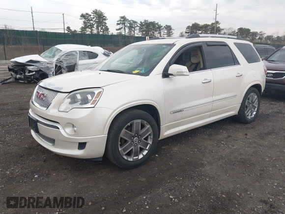 2012 GMC Acadia Denali with VIN 1GKKVTED0CJ308196, listed as a IAAI auction lot 42027791 with 150,740 mi miles and . Bid and sale history available at carsss.com. Image 20.