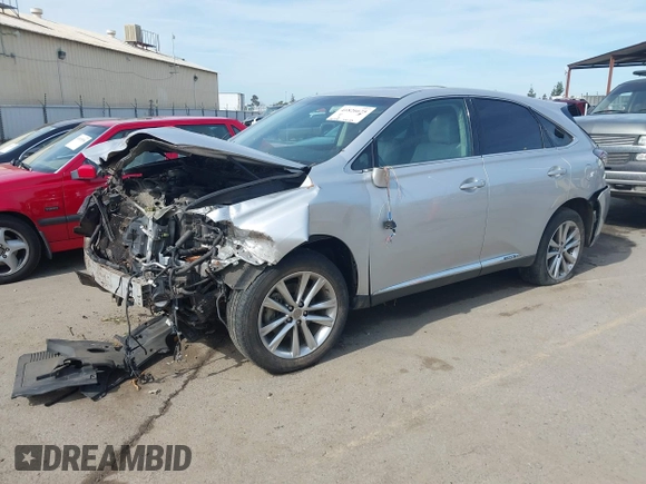 2015 Lexus RX 450h with VIN 2T2ZB1BA7FC002089, listed as a IAAI auction lot 41826675 with 100,852 mi miles and . Bid and sale history available at DreamBid. Image 2.