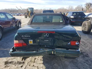 1995 Mercedes-Benz E Class with VIN WDBEA66E3SC282336, listed as a Copart auction lot 45023515 with 93,688 mi miles and Salvage Title. Bid and sale history available at carsss.com. Image 6.
