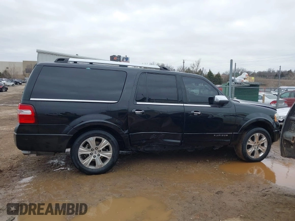 2015 Ford Expedition EL Platinum with VIN 1FMJK1LT3FEF36538, listed as a IAAI auction lot 41570859 with 136,543 mi miles. Bid and sale history available at carsss.com. Image 13.