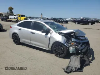 2020 Toyota Corolla SE with VIN JTDS4RCE0LJ044040, listed as a Copart auction lot 52443505 with 108,850 mi miles and Salvage Title. Bid and sale history available at carsss.com. Image 4.