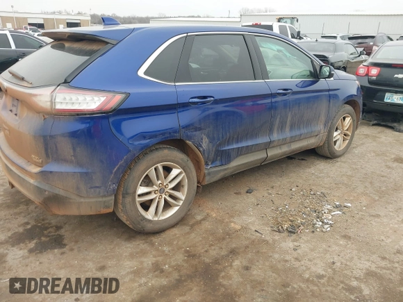 2015 Ford Edge SEL with VIN 2FMTK4J97FBB27665, listed as a IAAI auction lot 41499142 with 152,815 mi miles. Bid and sale history available at carsss.com. Image 4.