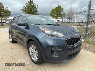 2017 Kia Sportage LX with VIN KNDPM3AC6H7208125, listed as a Copart auction lot 51288795 with 128,641 mi miles and Clean Title. Bid and sale history available at DreamBid. Image 1.