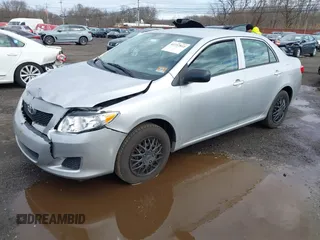 2009 Toyota Corolla with VIN JTDBL40E69J041355, listed as a IAAI auction lot 41737812 with 66,953 mi miles. Bid and sale history available at carsss.com. Image 2.