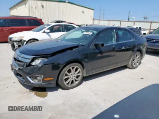2012 Ford Fusion SEL with VIN 3FAHP0JG2CR118765, listed as a Copart auction lot 52598145 with 104,231 mi miles and Salvage Title. Bid and sale history available at carsss.com. Image 1.