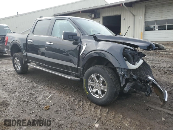 2021 Ford F-150 XL with VIN 1FTFW1E8XMFB93130, listed as a Copart auction lot 46399945 with Not Provided miles and Salvage Title. Bid and sale history available at carsss.com. Image 4.