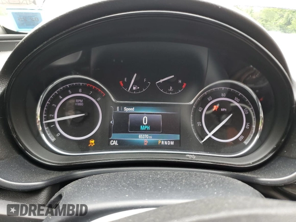 2015 Buick Regal with VIN 2G4GK5EX5F9132161, listed as a Copart auction lot 58728985 with 65,370 mi miles and Salvage title. Bid and sale history available at DreamBid. Image 9.