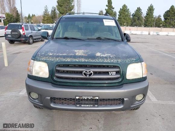2004 Toyota Sequoia SR5 with VIN 5TDZT34A84S225563, listed as a IAAI auction lot 41601550 with 213,959 mi miles. Bid and sale history available at carsss.com. Image 6.