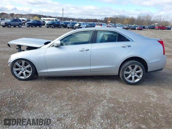 2015 Cadillac ATS Luxury RWD z VIN 1G6AB5RXXF0123831, wystawiony jako IAAI lot #40754245 z przebiegiem Nie podano mil oraz . Historia ofert i sprzedaży dostępna na DreamBid. Obrazek 14.
