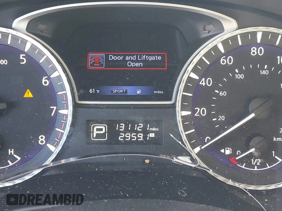 2020 Infiniti QX60 LUXE with VIN 5N1DL0MMXLC526804, listed as a IAAI auction lot 41847277 with 131,121 mi miles. Bid and sale history available at carsss.com. Image 15.