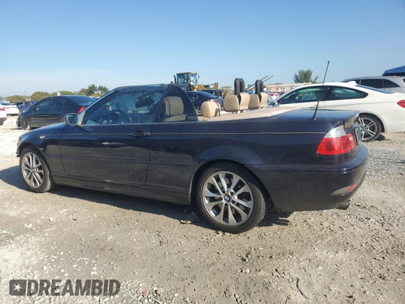 2006 BMW 3 Series 330Ci with VIN WBABW53446PZ40172, listed as a Copart auction lot 50737615 with 120,332 mi miles and Salvage Title. Bid and sale history available at carsss.com. Image 2.