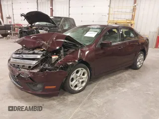 2011 Ford Fusion SE with VIN 3FAHP0HA4BR154506, listed as a IAAI auction lot 41880125 with 93,130 mi miles. Bid and sale history available at carsss.com. Image 2.