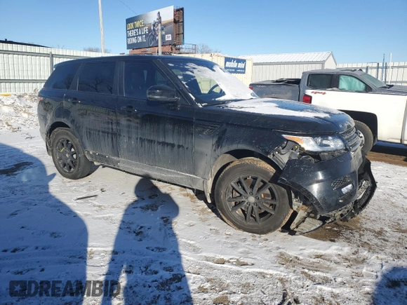 2017 Land Rover Range Rover Sport SE with VIN SALWG2FK2HA124571, listed as a Copart auction lot 89398505 with 94,159 mi miles and Salvage title. Bid and sale history available at DreamBid. Image 4.
