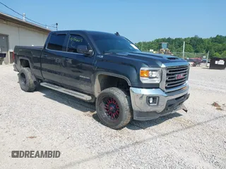 2017 GMC Sierra 2500HD SLE with VIN 1GT12SEY8HF197405, listed as a IAAI auction lot 42426628 with 146,113 mi miles and . Bid and sale history available at DreamBid. Image 1.