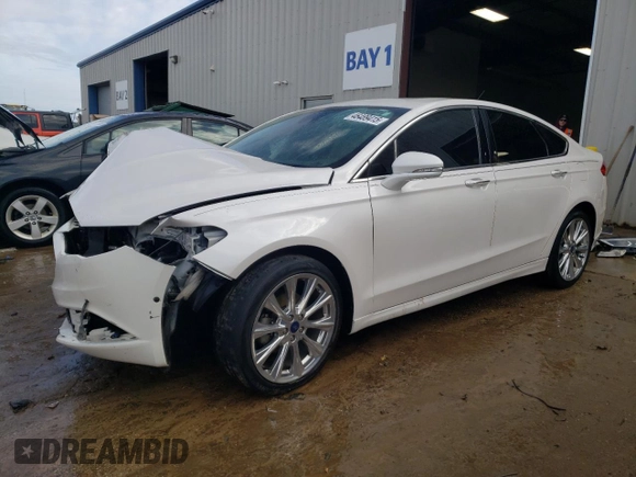 2017 Ford Fusion Titanium with VIN 3FA6P0K99HR393838, listed as a Copart auction lot 46489415 with 54,055 mi miles and Salvage Title. Bid and sale history available at carsss.com. Image 1.