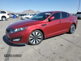 2013 Kia Optima SX with VIN 5XXGR4A62DG174106, listed as a Copart auction lot 76417894 with 92,587 mi miles and Salvage Title. Bid and sale history available at carsss.com. Image 1.
