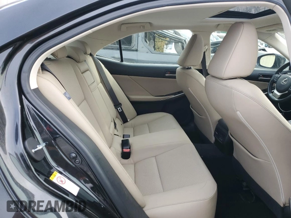 2017 Lexus IS 300 z VIN JTHCM1D21H5018586, wystawiony jako Copart lot #45722105 z przebiegiem 44 896 mil mil oraz Szkoda całkowita • Salvage title. Historia ofert i sprzedaży dostępna na DreamBid. Obrazek 10.