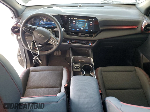 2025 Chevrolet Equinox FWD RS with VIN 3GNAXLEG1SL211695, listed as a Copart auction lot 53439675 with 3,115 mi miles and Salvage title. Bid and sale history available at DreamBid. Image 8.