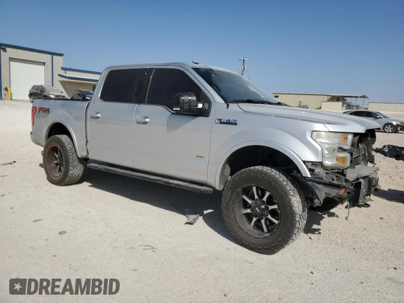 2016 Ford F-150 XLT with VIN 1FTEW1EG9GKD21971, listed as a Copart auction lot 49501915 with Not Provided miles and Salvage Title. Bid and sale history available at carsss.com. Image 4.