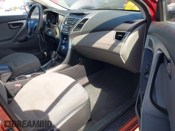 2016 Hyundai Elantra SE with VIN 5NPDH4AE5GH709421, listed as a IAAI auction lot 42349872 with 118,693 mi miles and . Bid and sale history available at DreamBid. Image 5.