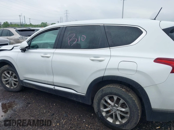 2019 Hyundai Santa Fe SE with VIN 5NMS2CAD1KH032805, listed as a IAAI auction lot 42385798 with Not provided miles and . Bid and sale history available at DreamBid. Image 13.
